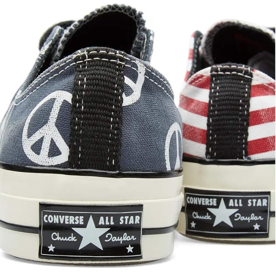 靴 CONVERSE Chuck 70 Peace Symbols Converse Chuck 70 Unleash Peace sign high top sneakers Shoes
